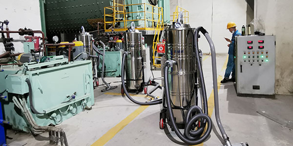 洁威科静音吸尘器在机械行业应用案例