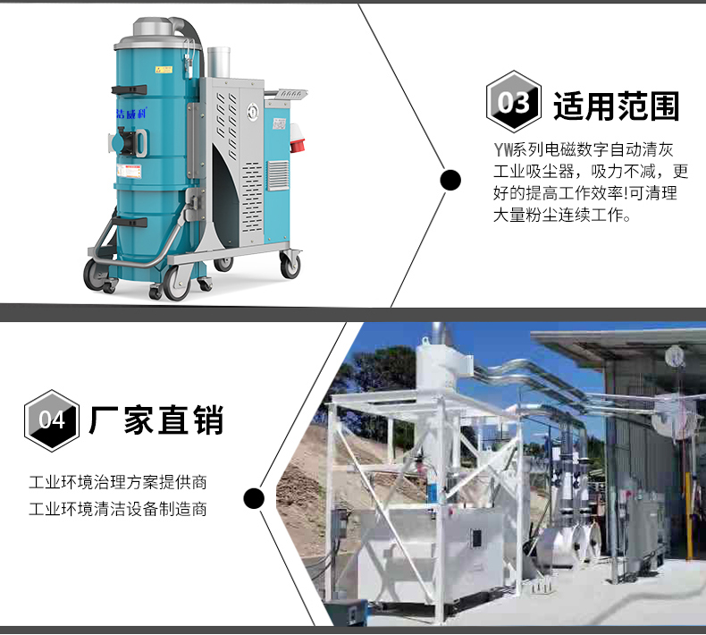 洁威科YW-22D工业吸尘器