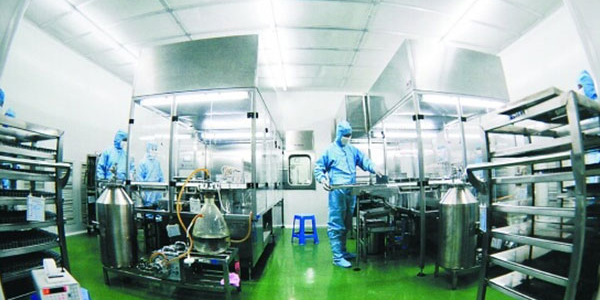 洁威科工业吸尘吸在制药行业应用案例