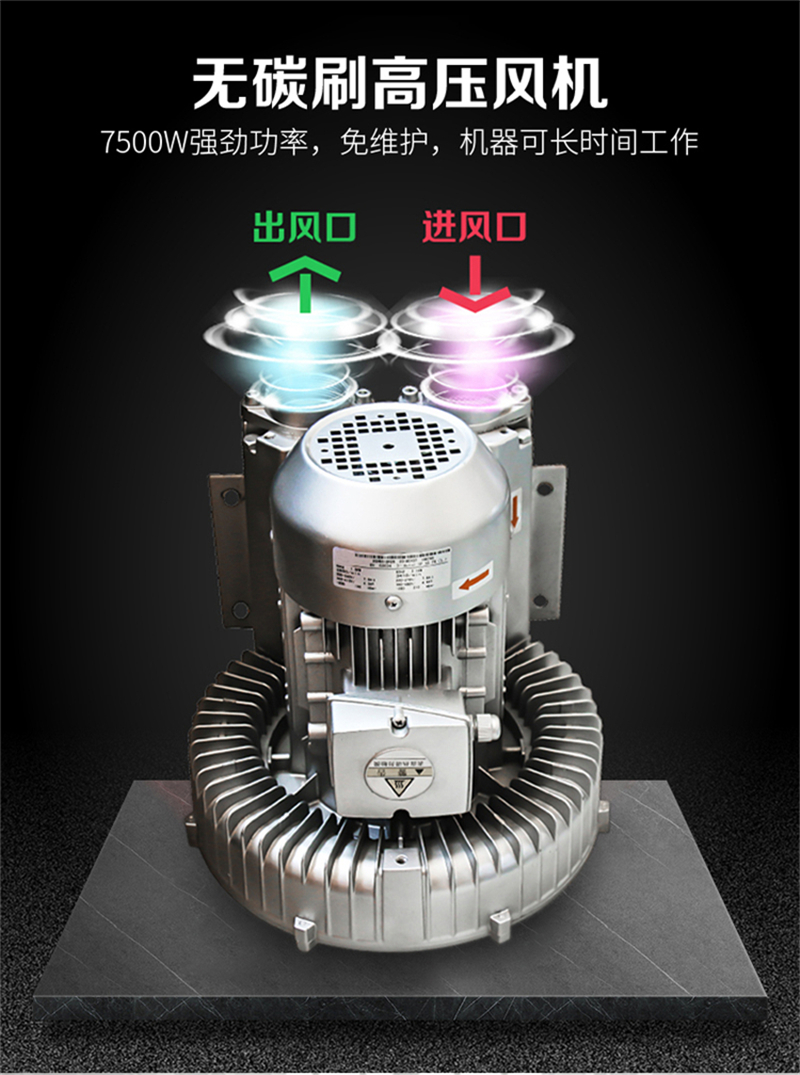 洁威科WB-55/120纺织厂工业吸尘器