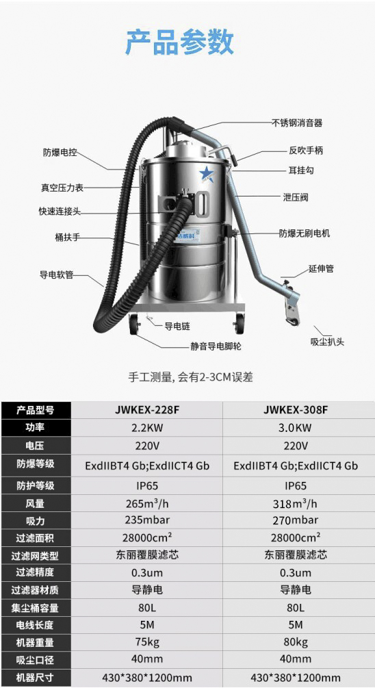 防爆工业吸尘器-10